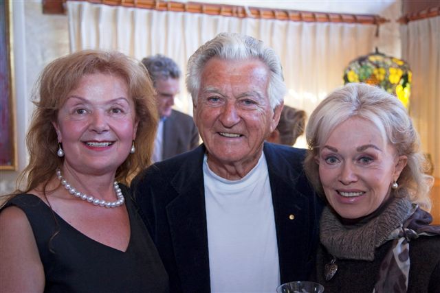 Aniela, Hon.Bob Hawke, Former Prime Minister of Australia, Blanche D'Alpuget - 24 March 2012